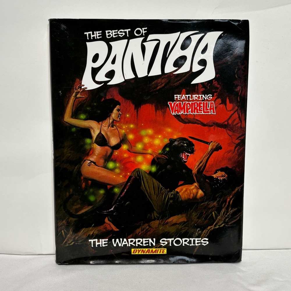 The Best of Pantha The Warren Stories Hardcover Dynamite Vampirella Horror Comic
